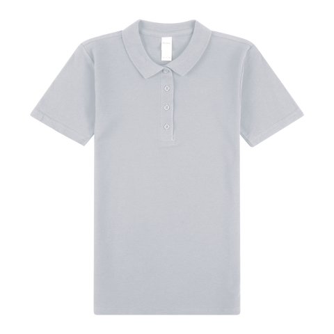 64800L Gildan Softstyle Ladies' Double Pique Polo - Sport Grey