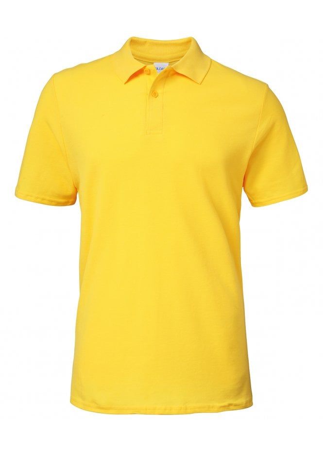 64800 Gildan Softstyle Adult Double Pique Polo - Daisy