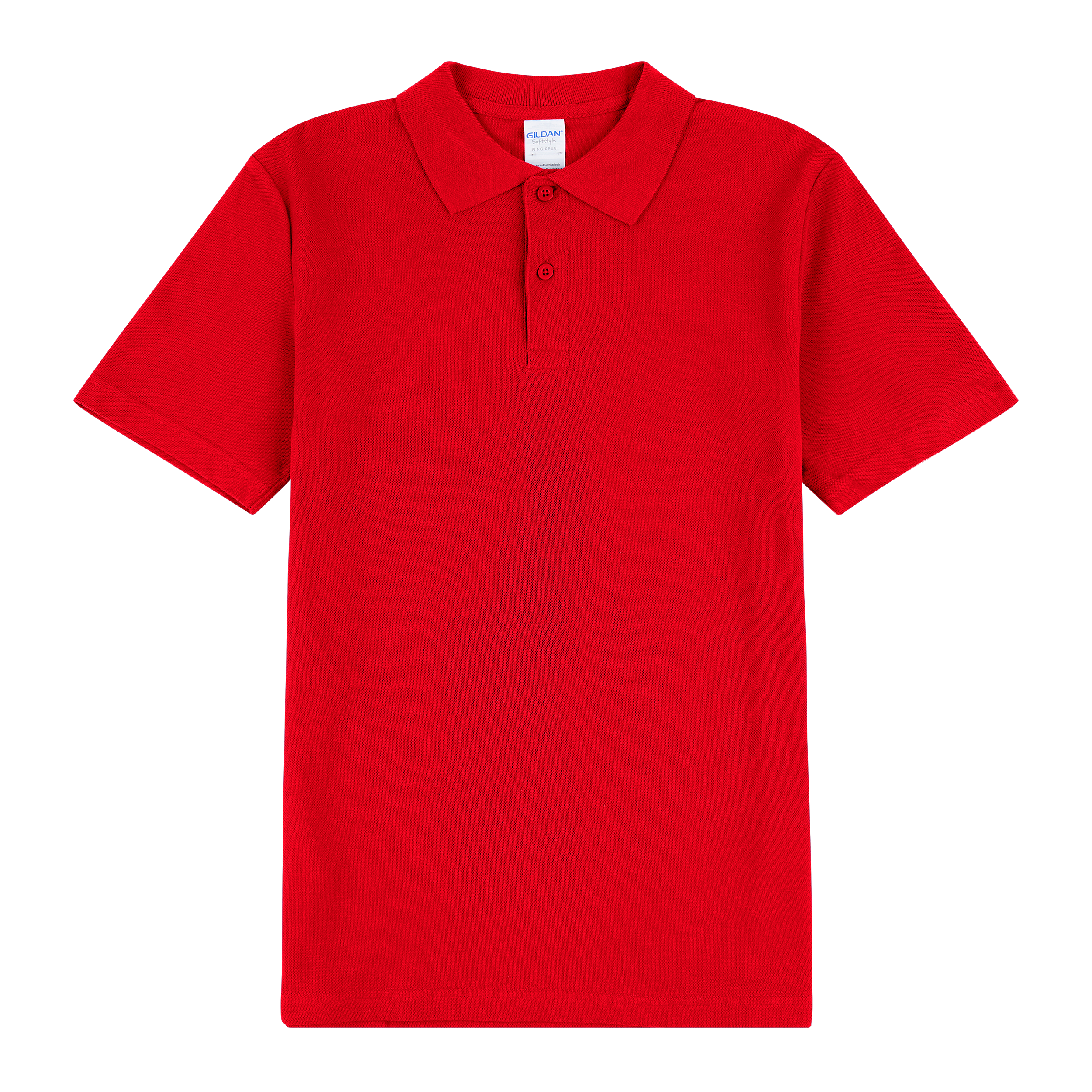 64800 Gildan Softstyle Adult Double Pique Polo - Red