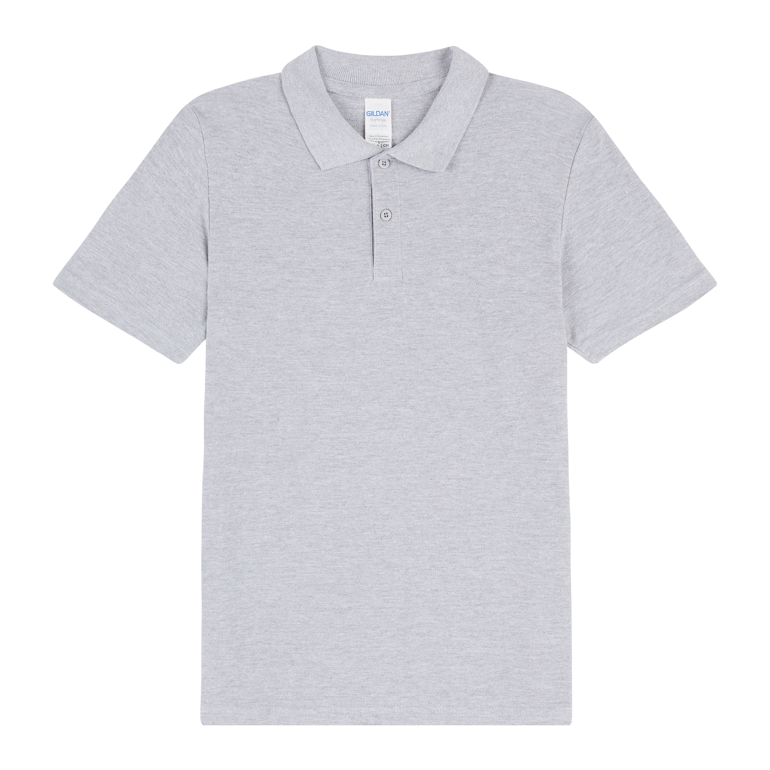 64800 Gildan Softstyle Adult Double Pique Polo - Sport Grey