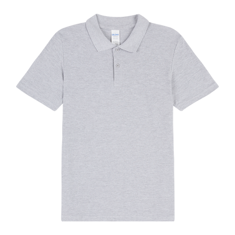 64800 Gildan Softstyle Adult Double Pique Polo - Sport Grey