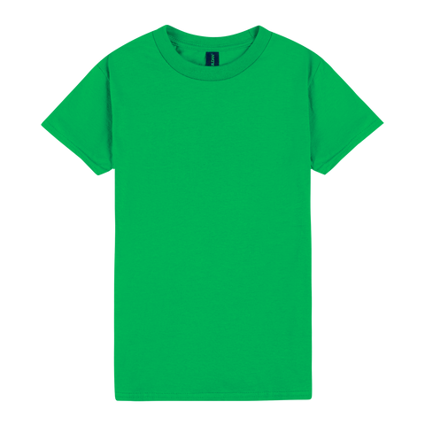 65000L Gildan Softstyle Ladies Midweight T-Shirt - Irish Green