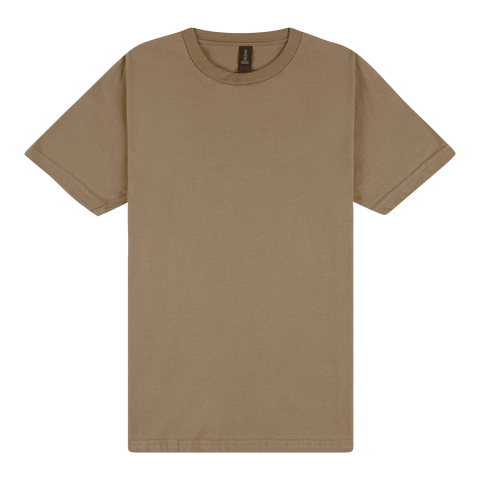 65000 Gildan Softstyle Midweight Tee - Brown Savana
