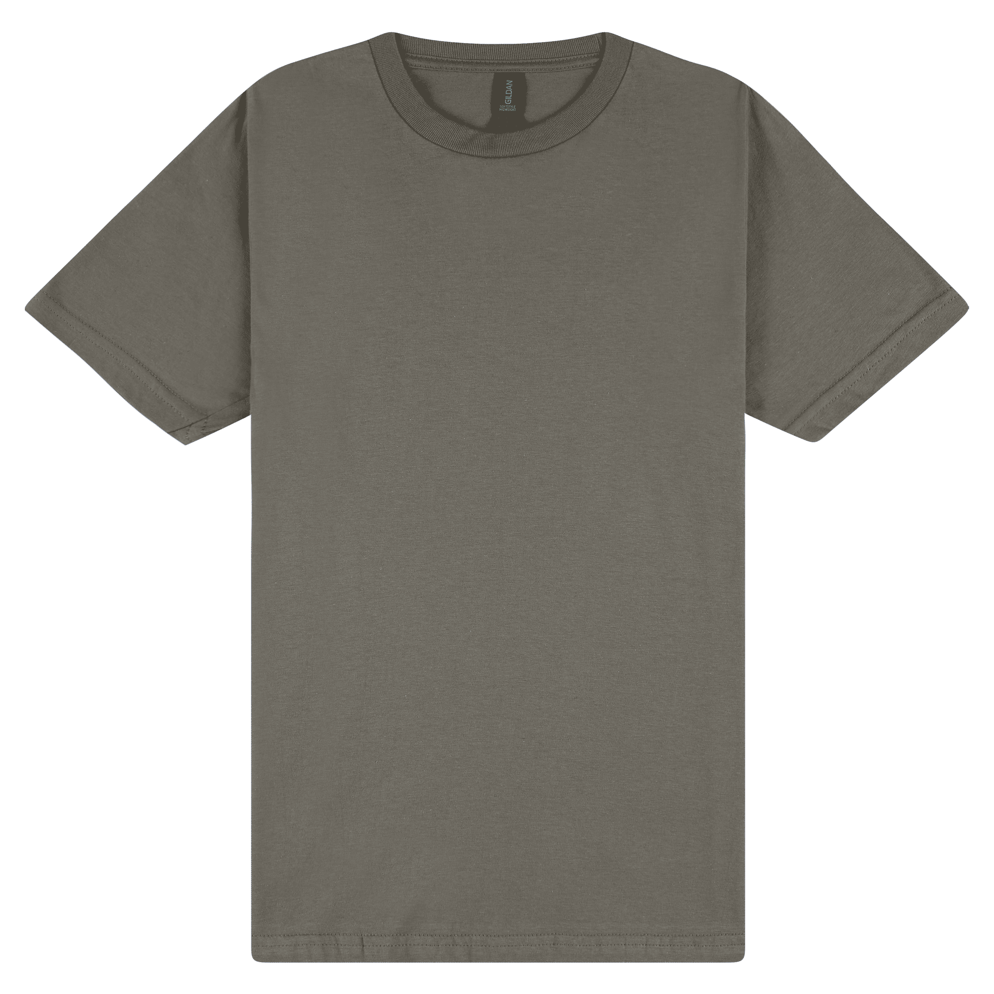 65000 Gildan Softstyle Midweight Tee - Charcoal