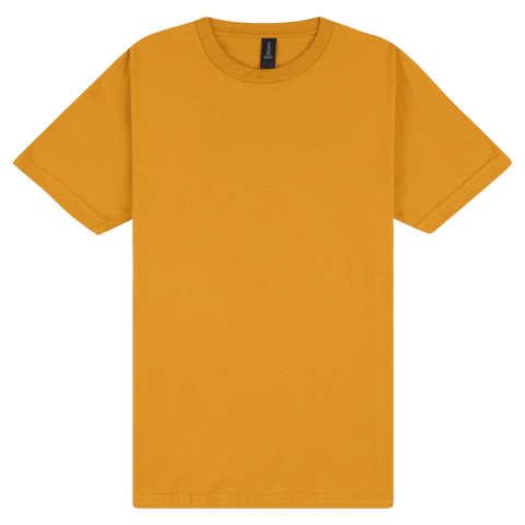 65000 Gildan Softstyle Midweight Tee - Mustard