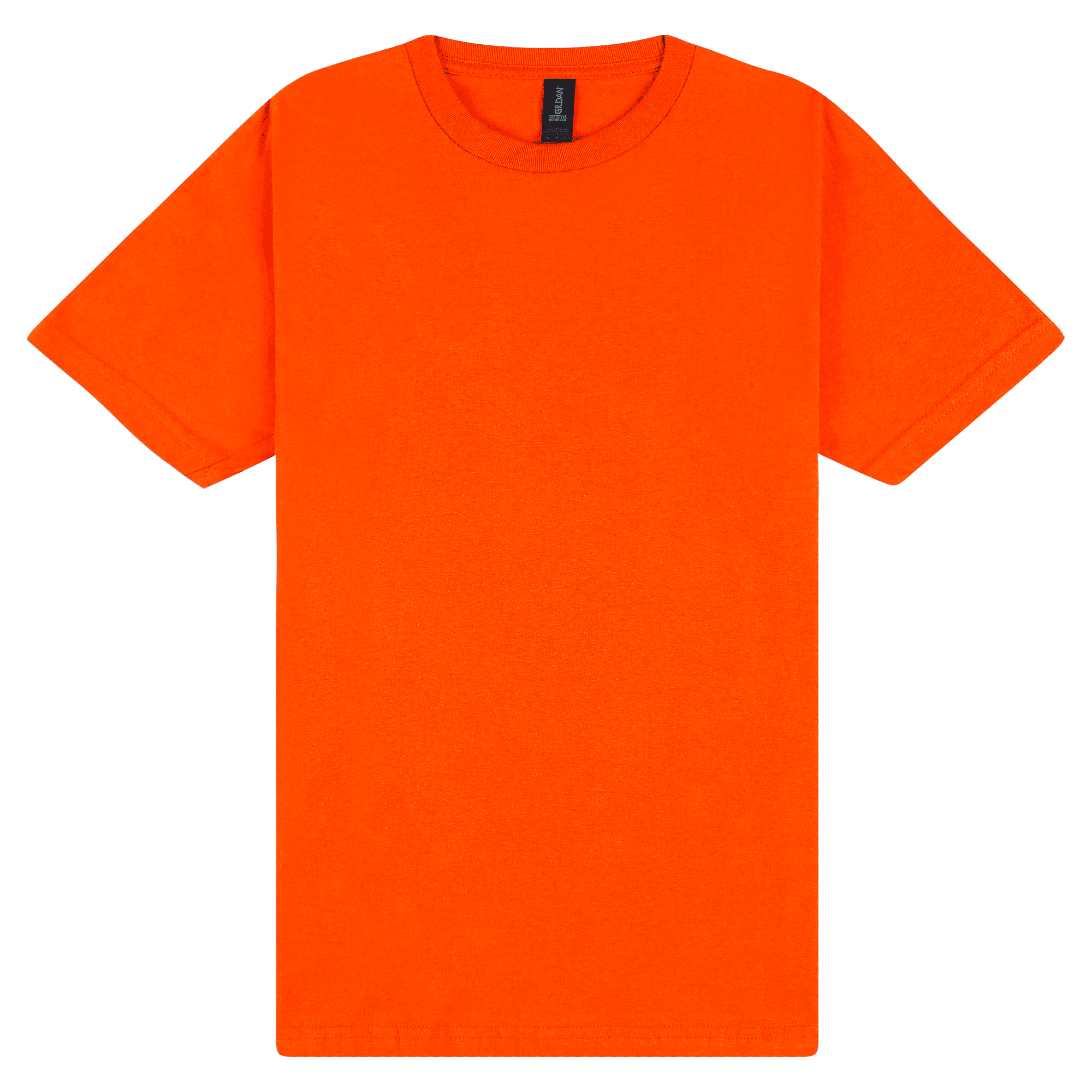 65000B Gildan Softstyle Youth Midweight T-Shirt - Orange
