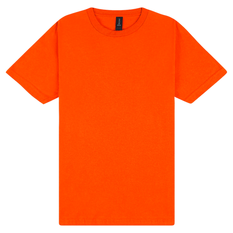 65000B Gildan Softstyle Youth Midweight T-Shirt - Orange