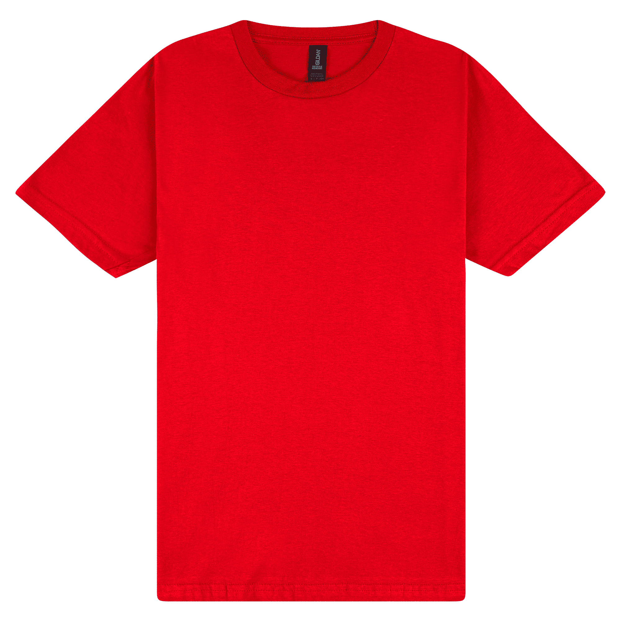 65000 Gildan Softstyle Midweight Tee - Red