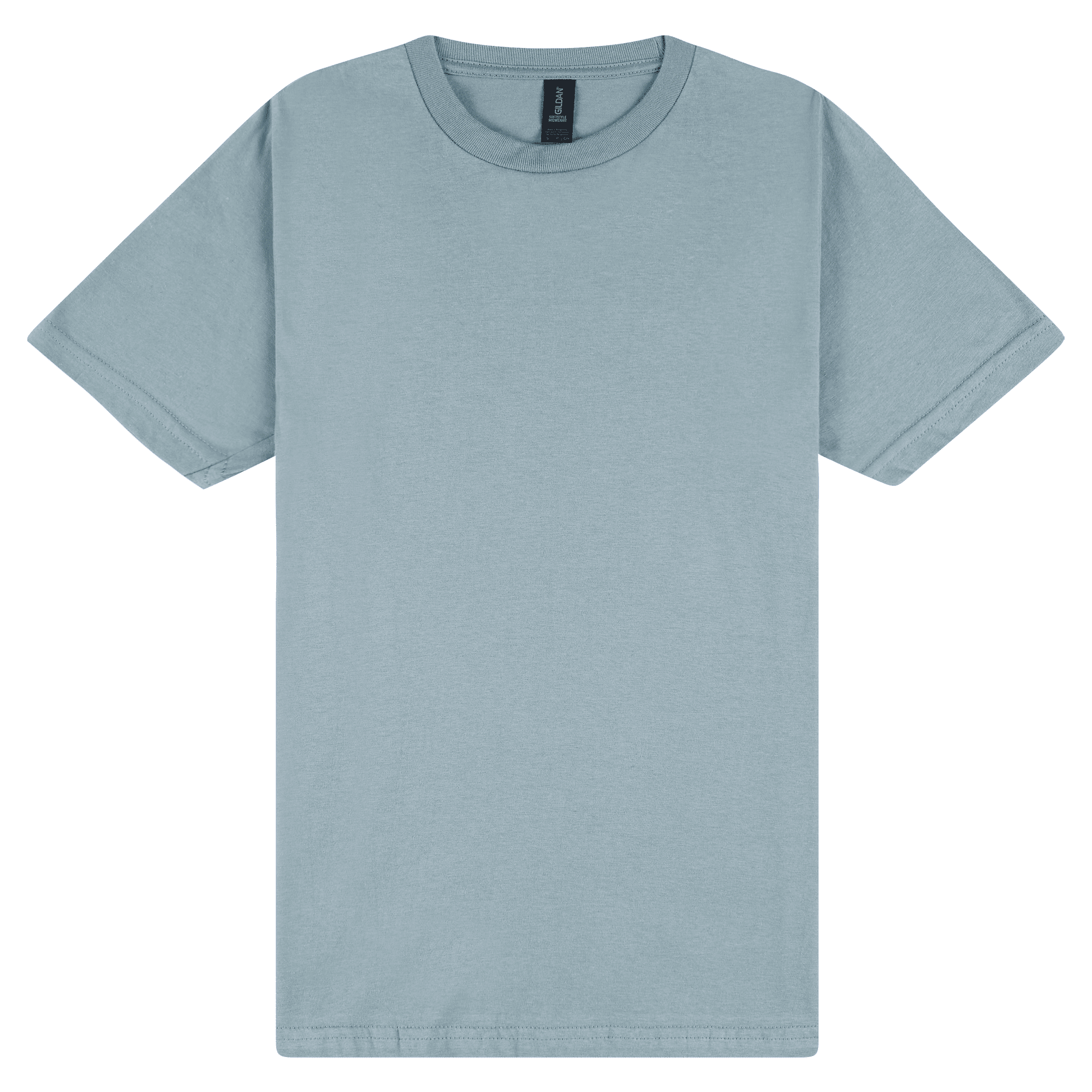 65000 Gildan Softstyle Midweight Tee - Stone Blue