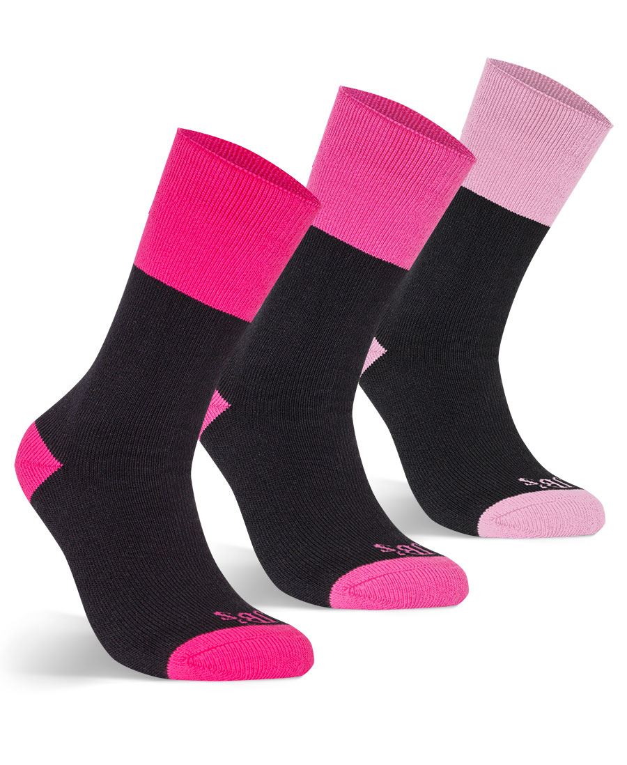 6WWS3 Black/Mix Pink