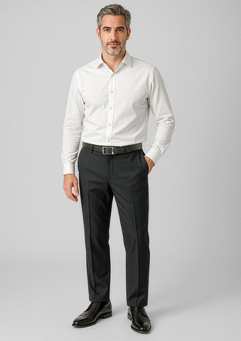Comfort Wool Stretch Mens Adjustable Waist Pant-74014-biz-corporates-0