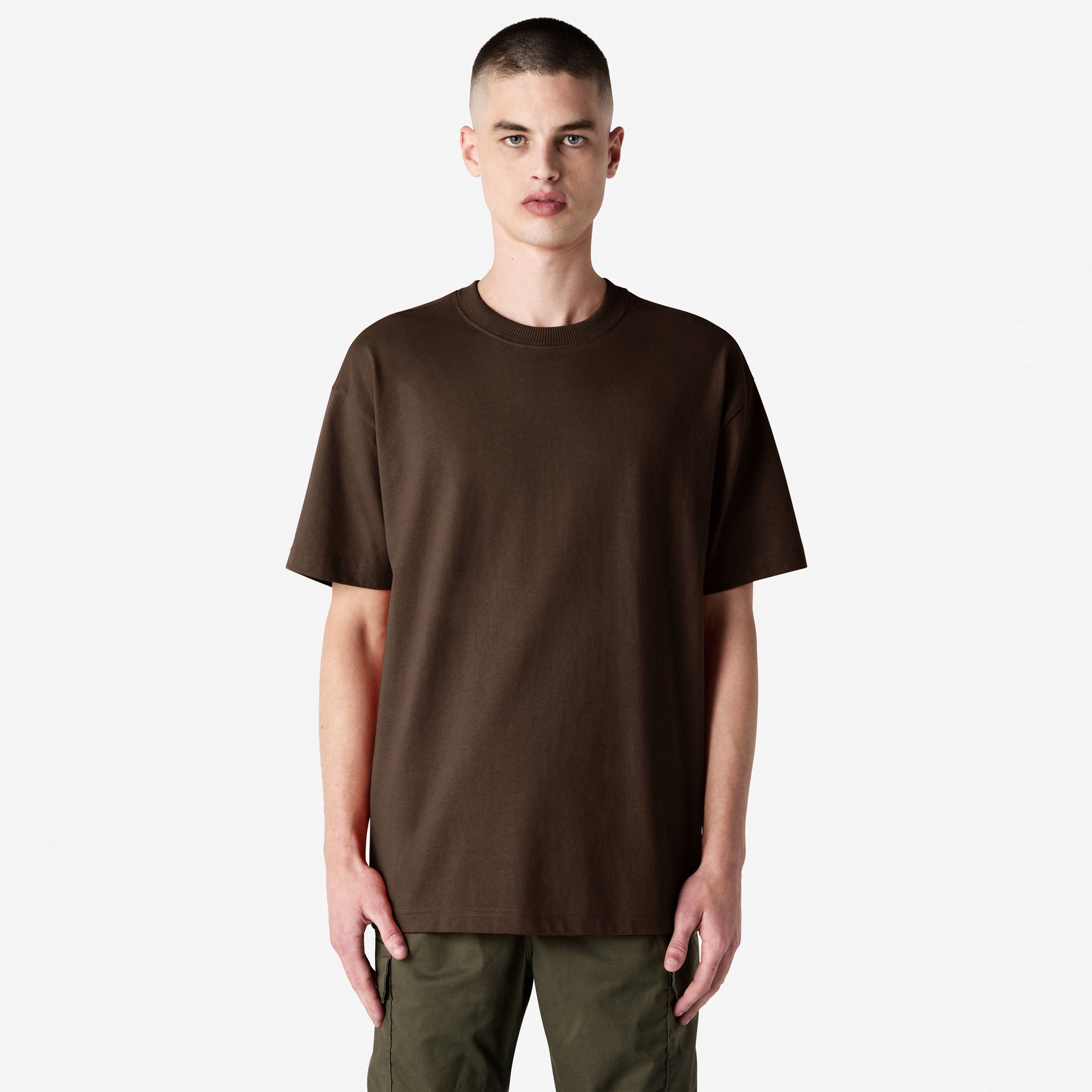 9001 American Apparel Super Heavyweight T-Shirt - Brown