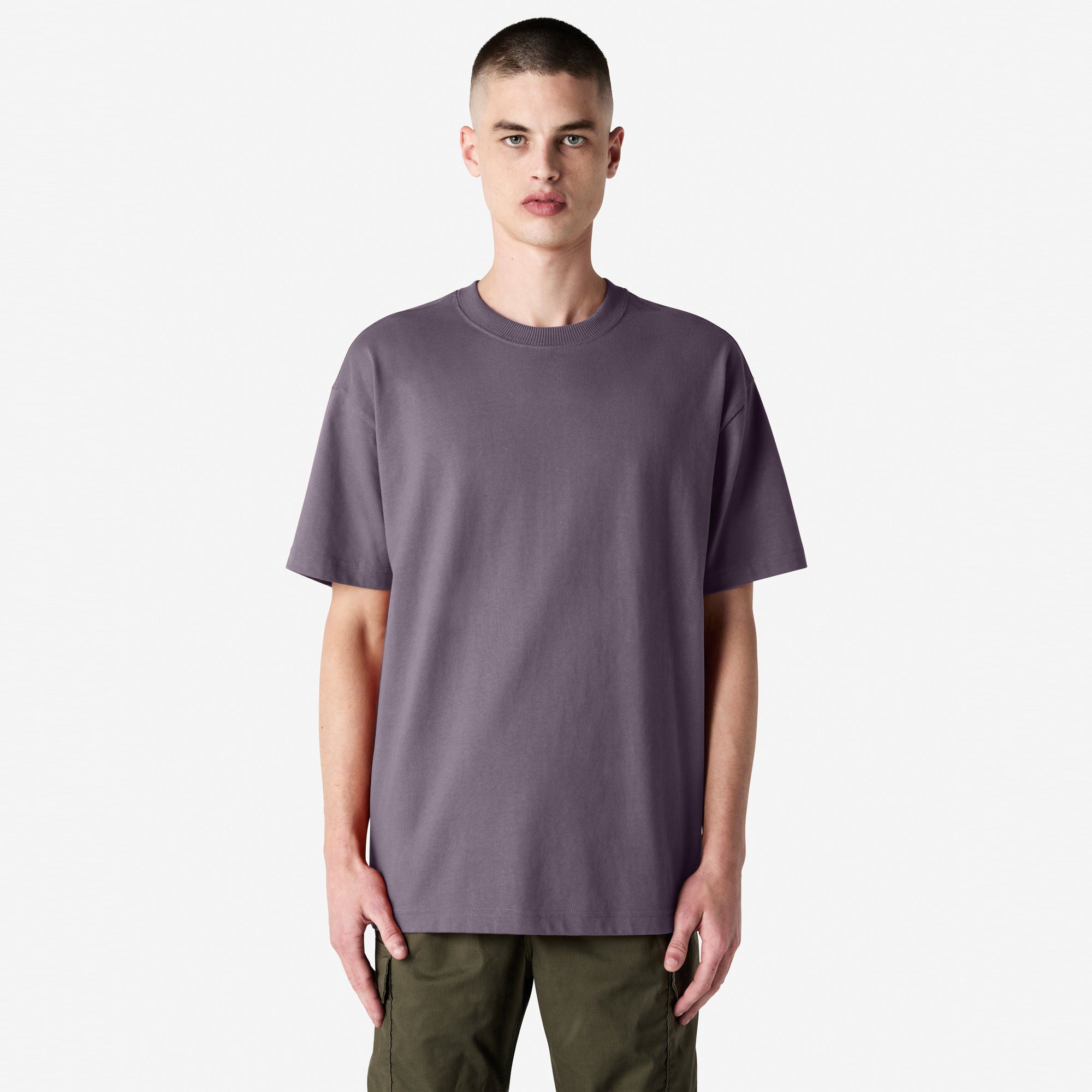 9001 American Apparel Super Heavyweight T-Shirt - Smokey Violet