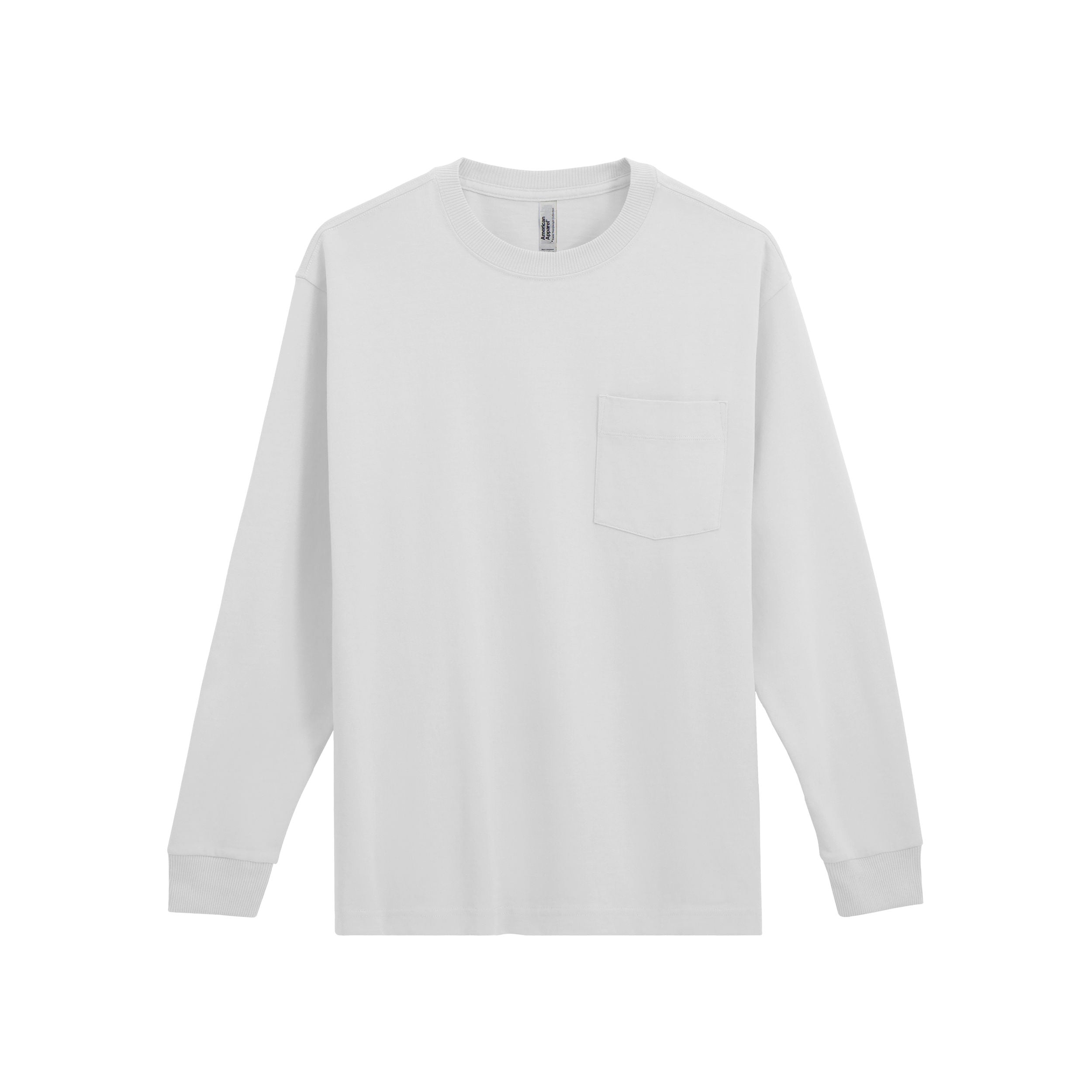 9410 American Apparel Super Heavyweight Long Sleeve T-Shirt with Pocket-6