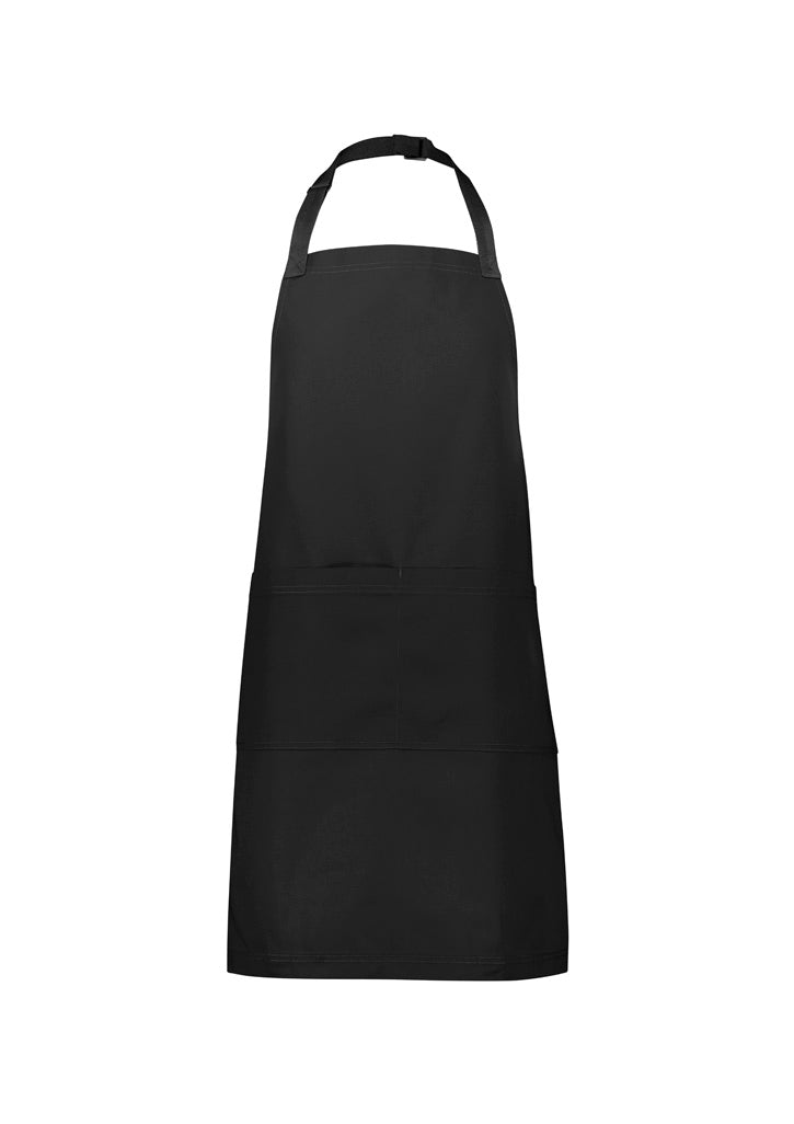 Barley Apron Black front view