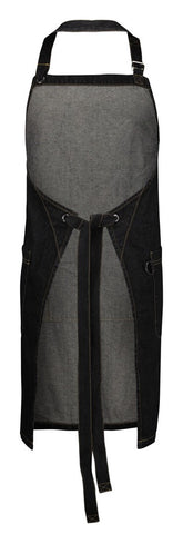 Clout Apron Black back view