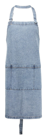 Clout Apron Blue front view