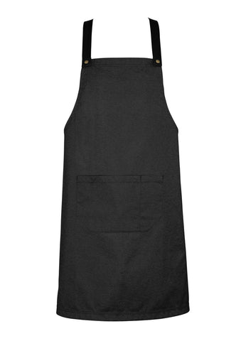 Urban Bib Straps Black back view