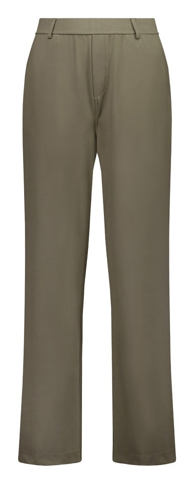 Soft Womens Stretch Pant Taupe front view