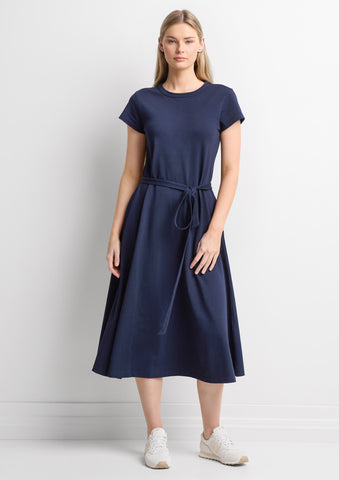 Grace Womens T-Shirt Midi Dress-BBS2605L-biz-collection-1