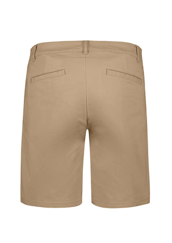 Lawson Womens Chino Short Dark Stone back view