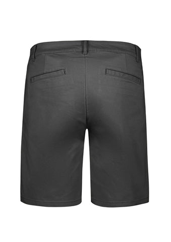 Lawson Womens Chino Short Grey back view