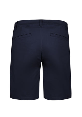 Lawson Womens Chino Short Navy back view