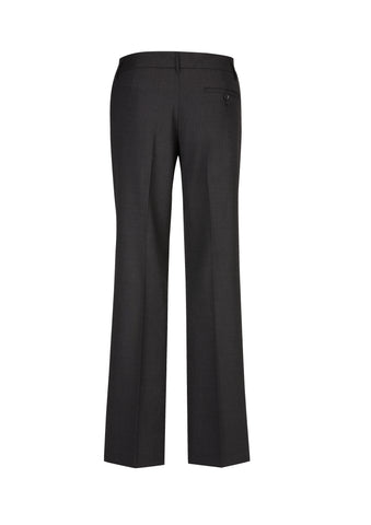 Classic Womens Pant Charcoal Marle back view