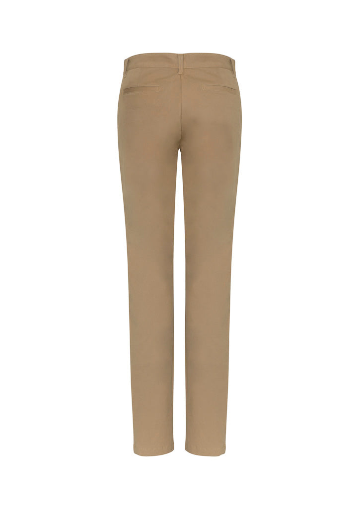 Lawson Womens Chino Pant Dark Stone back view