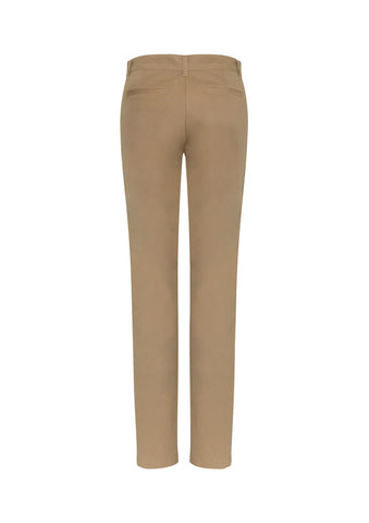 Lawson Womens Chino Pant Dark Stone back view