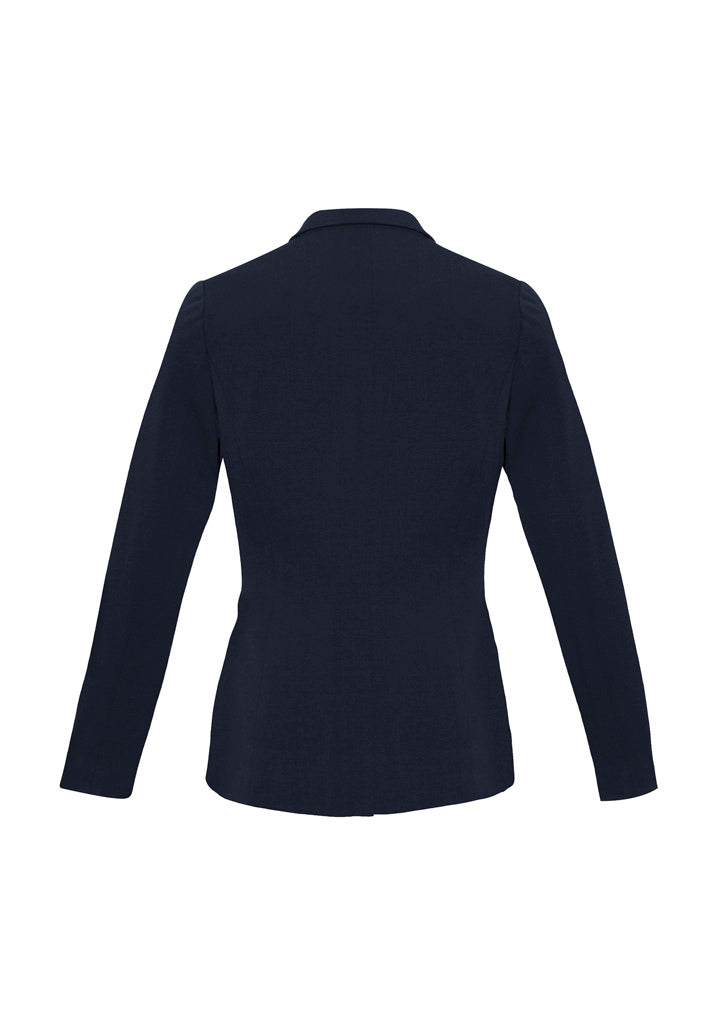 Bianca Womens Jacket Navy back view