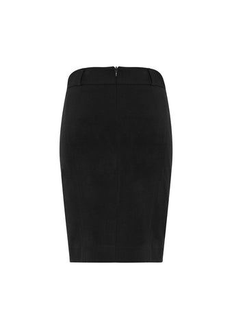 Loren Womens Skirt Black back view
