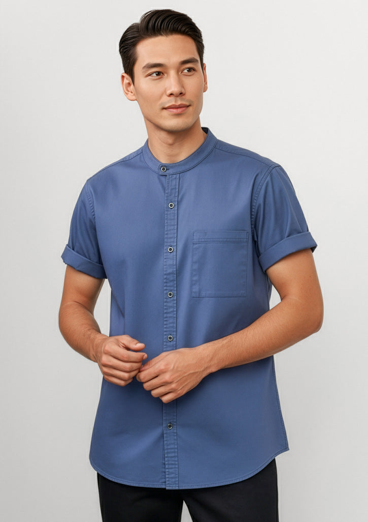 Salsa Mens Short Sleeve Chef Shirt-CH329MS-biz-collection-2