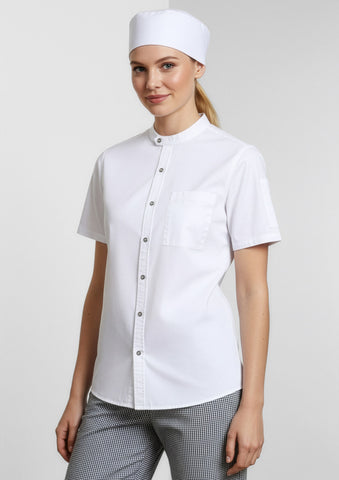 Salsa Mens Short Sleeve Chef Shirt-CH329MS-biz-collection-1