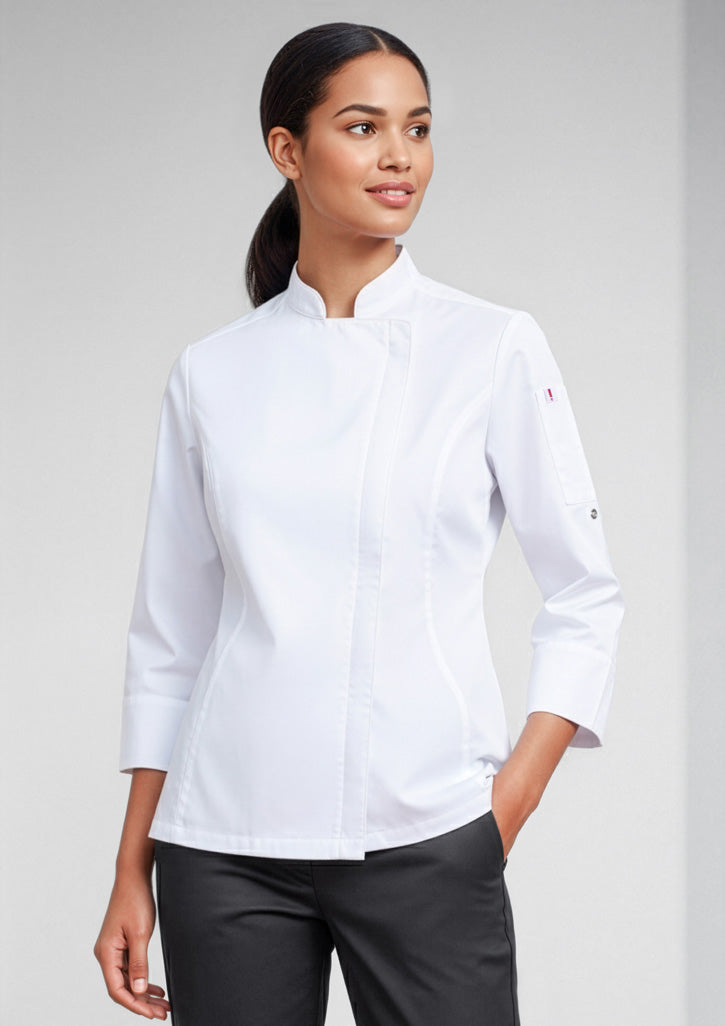 Alfresco Womens Long Sleeve Chef Jacket-CH330LL-biz-collection-0