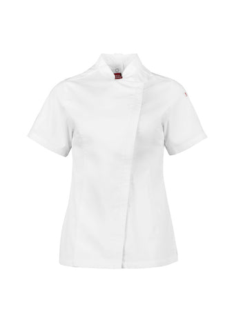 Alfresco Womens Short Sleeve Chef Jacket-CH330LS-biz-collection-0