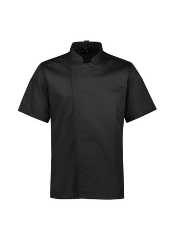 Alfresco Mens Short Sleeve Chef Jacket-CH330MS-biz-collection-1