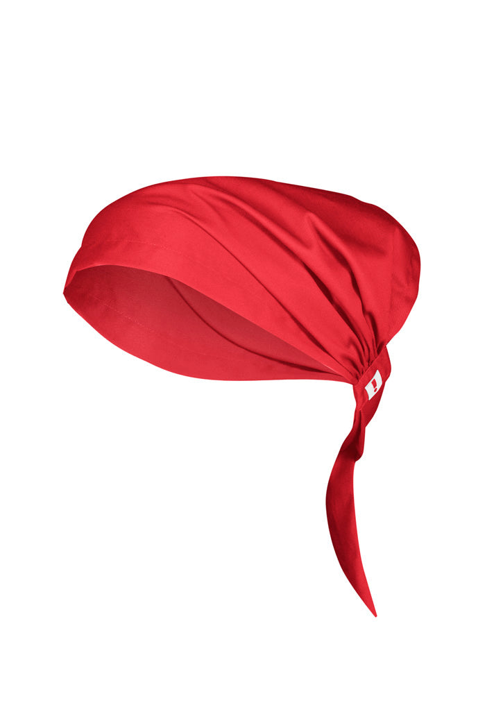 Twist Chef Bandana Red front view