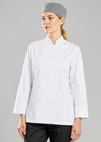 Gusto Womens Long Sleeve Chef Jacket-CH430LL-biz-collection-1