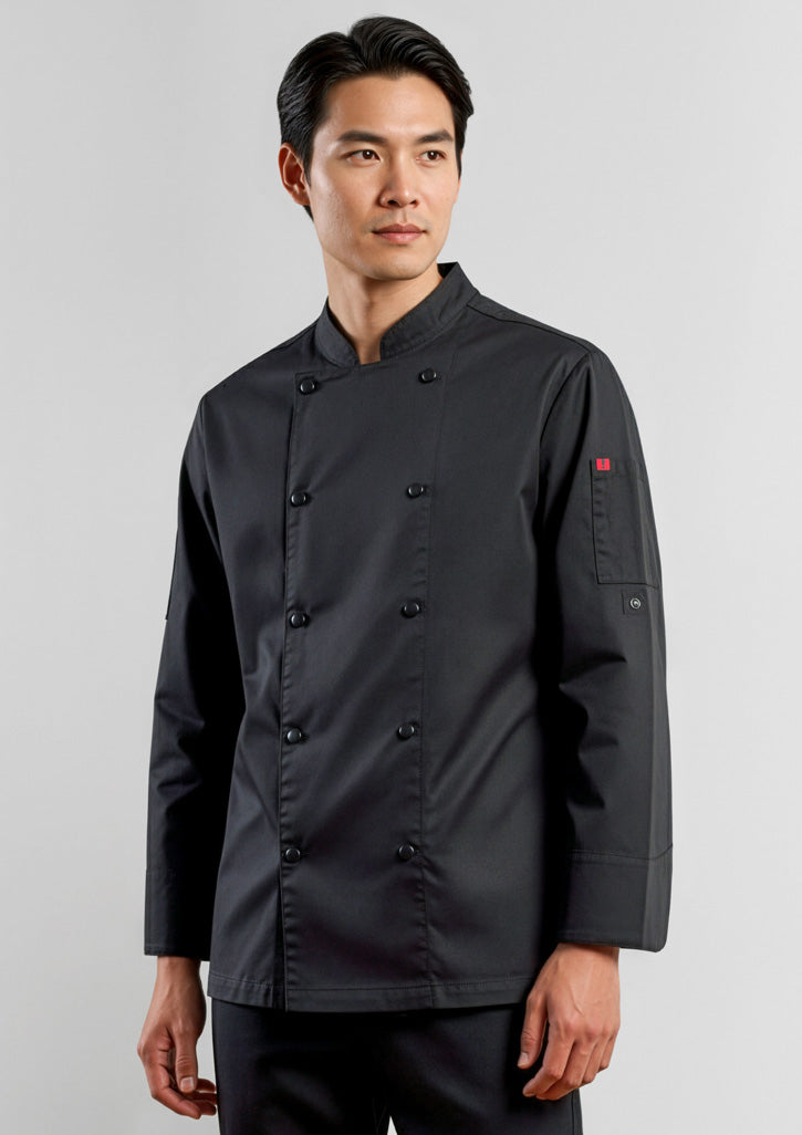 Gusto Mens Long Sleeve Chef Jacket-CH430ML-biz-collection-0
