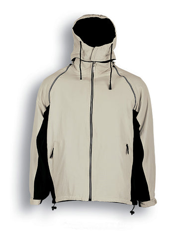 Unisex Adults Three In One Jacket in Sand/Black