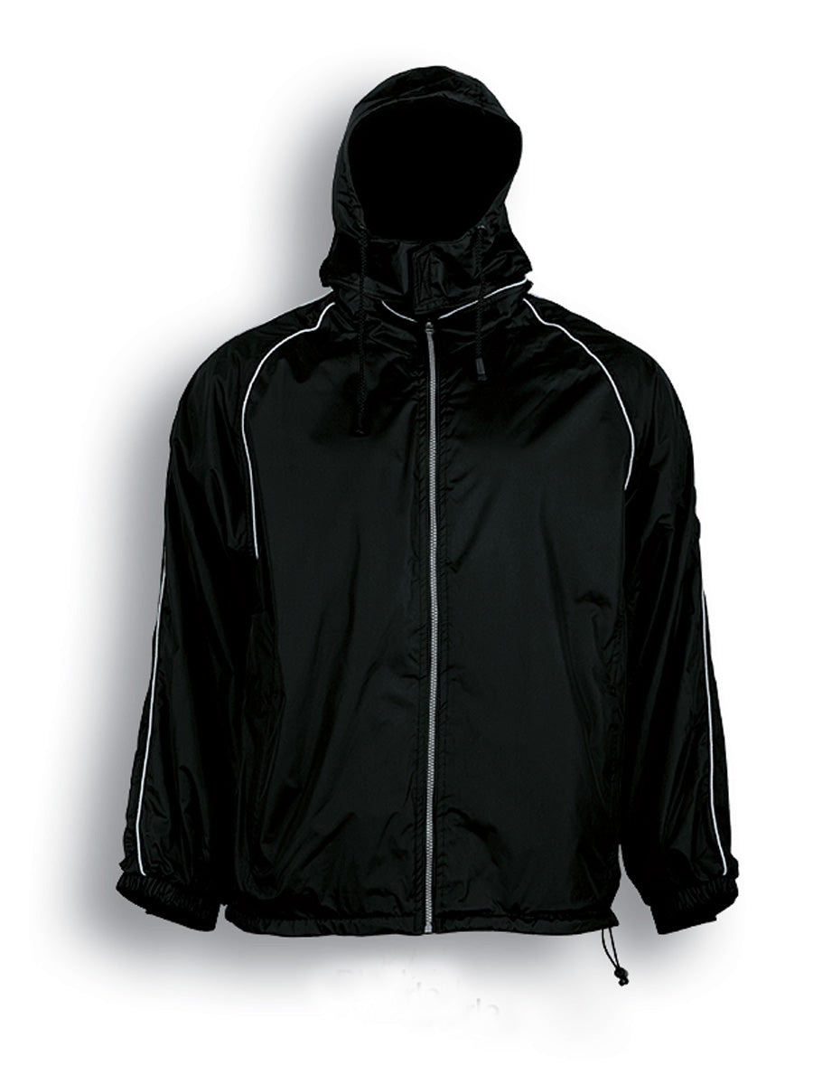Unisex Adults Reversible Jacket in Black/Grey