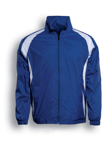 Unisex Adults Training Track Jacket in Royal/White