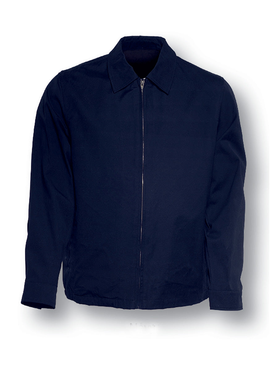 Unisex Adults Canvas Jacket in Navy