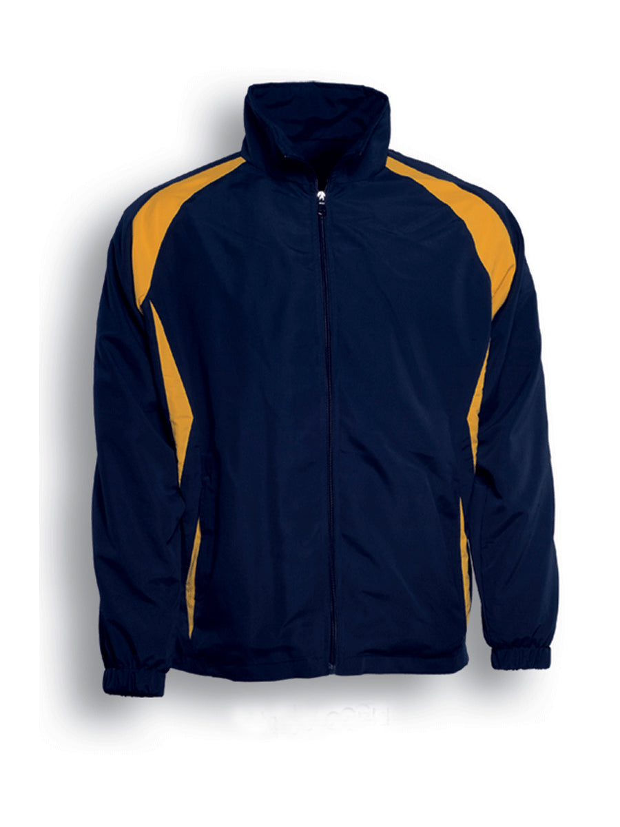 Kids Training Track Jacket in Navy/Gold