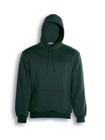 Unisex Adults Pull Over Hoodie in Bottle Green