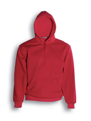 Unisex Adults Pull Over Hoodie in Red