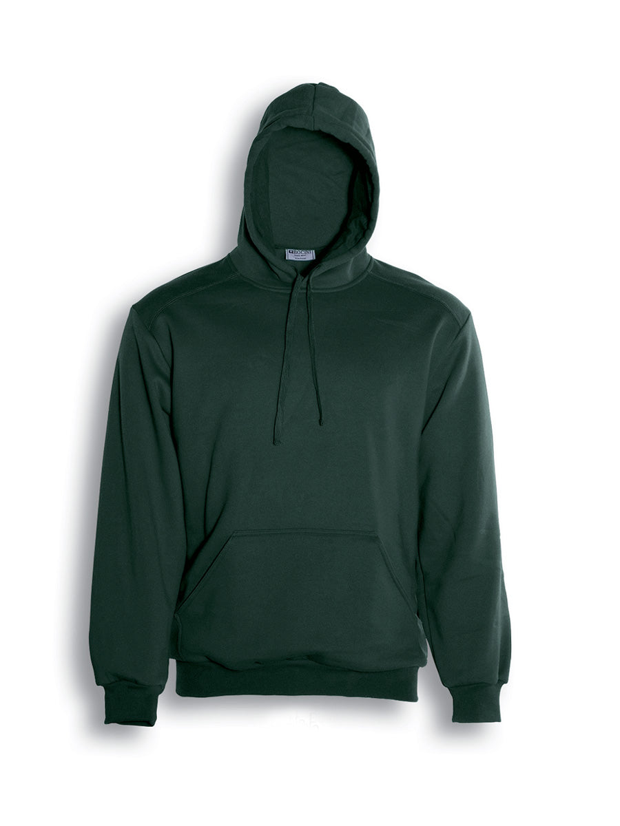 Kids Pull Over Hoodie in Bottle Green