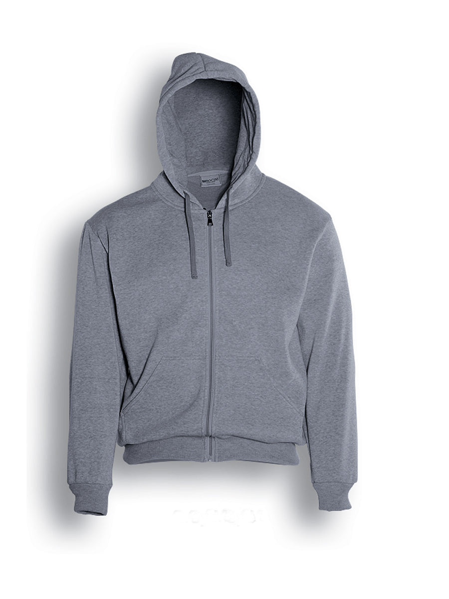 Kids Zip Through Fleece Hoodie in Grey