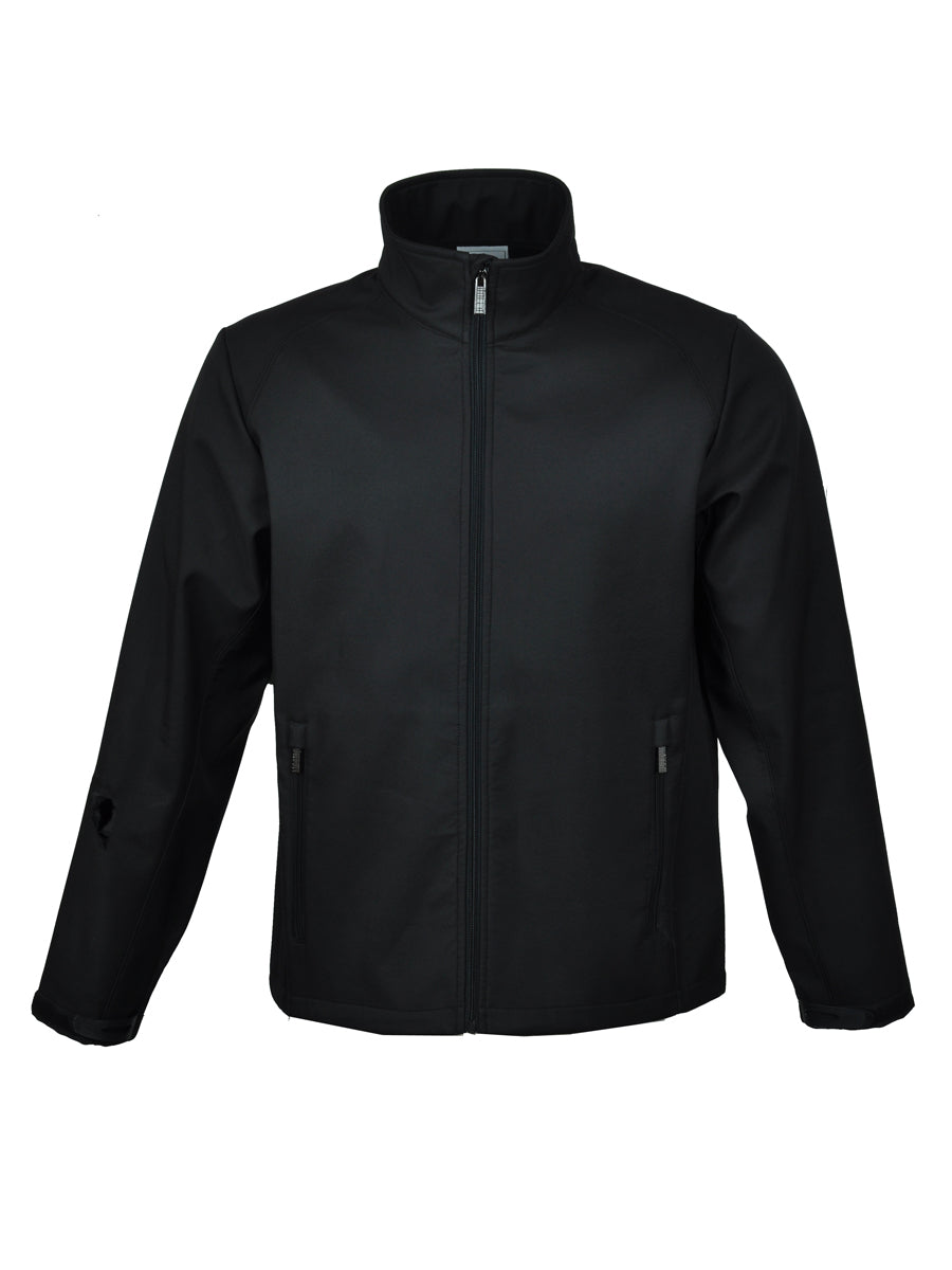Mens Soft Shell Jacket in Black